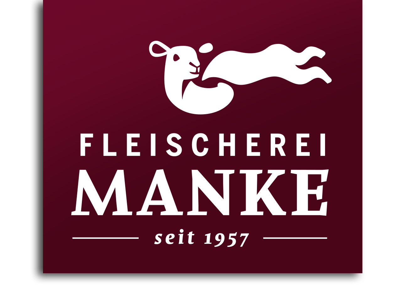 Logo der Fleischerei Manke